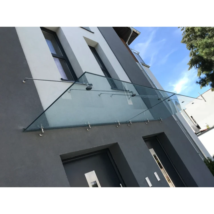 Glasvordach-System M10 3-teiliger Abspanner fi 10 mm Glas 8-17,52 mm AISI 304 Satin 000-261 (6)