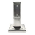 Vertikale Glashalterung Spigot 50x50/100x100 mm Glas 12-17,52 mm AISI 304 Satin 000-291 (2)