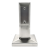 Vertikale Glashalterung Spigot 50x50/100x100 mm Glas 12-17,52 mm AISI 304 Satin 000-291 (2)
