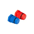 Dichtstopfen für Druckprüfung für Rohre 20 mm rot 000-099 (2)