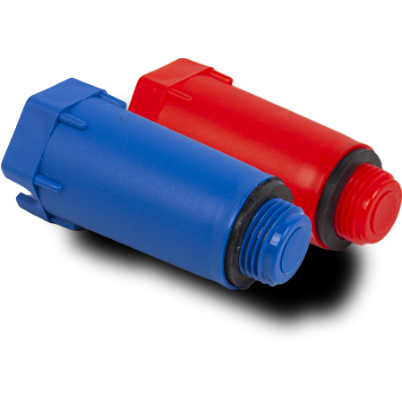 Dichtheitsprüfstopfen 1/2" rot. 000-080 (2)