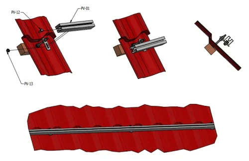 Aluprofil 416cm 40x40 für Hammerkopfschrauben PV-01-09 (2)