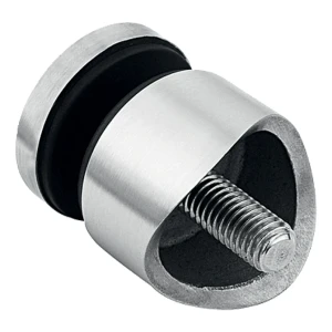 Punktbefestigung für Glas 6-12mm Ø 30/13/M8x40 AISI304 System 42,4 satiniert