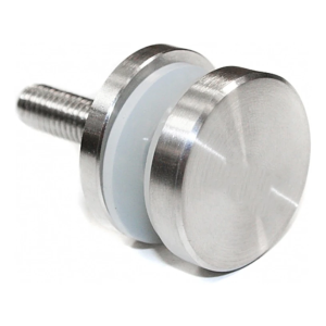 Punktbefestigung Glas 4-16,76mm ø 30/4/M8 EDELSTAHL AISI304 flaches System matt