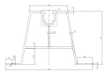 Trapezbrücke H-70 aus EPDM für Dächer aus Trapezblech PV-02-04 (1)