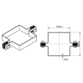Zwischenschelle für Zaunpaneele 100x100 mm verzinkt 000-777 (4)