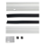 Kozza KB5000 – kompletter französischer Aluminium-Balkon H1100 mm, Glas 16–17,52 mm, matt eloxiert 000-851 (6)