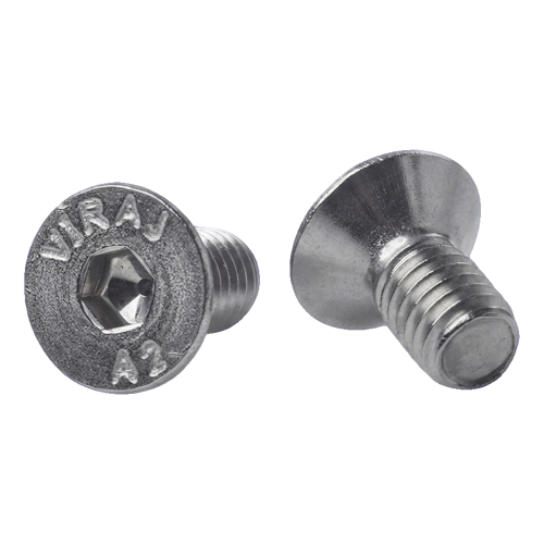 Senkkopfschraube M6x12 mm A2 DIN 7991 – Innensechskant, Edelstahl 000-814 (1)