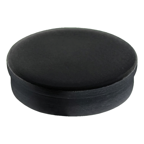 Kozza – Aluminium-Abdeckkappe für Glasgeländerprofile KE 105 schwarz 000-848 (1)