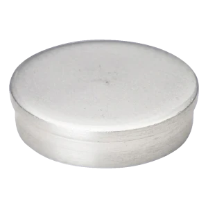 Kozza Aluminium-Abdeckkappe für Vollglas-Geländerprofile KE 105 / KE 115 – matt eloxiert