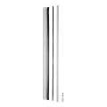 Kozza KB5000 – komplettes französisches Aluminium-Balkongeländer H1100 mm, flaches System, matt eloxiert 000-850 (3)