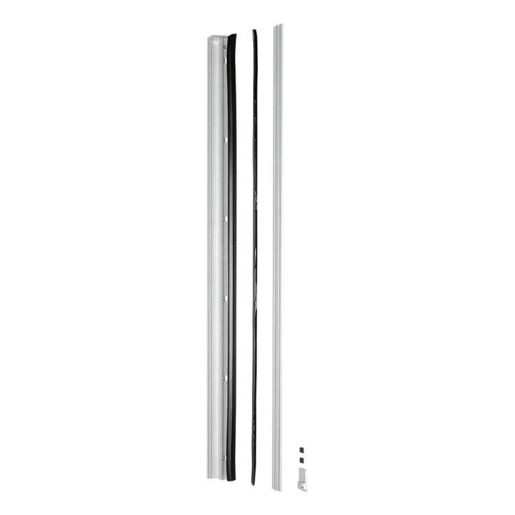 Kozza KB5000 – komplettes französisches Aluminium-Balkongeländer H1100 mm, flaches System, matt eloxiert 000-850 (3)