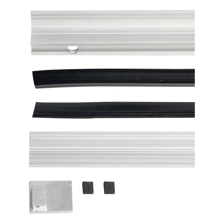 Kozza KB5000 – komplettes französisches Aluminium-Balkongeländer H1100 mm, flaches System, matt eloxiert 000-850 (6)