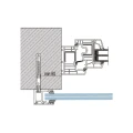Kozza KB5000 – komplettes französisches Aluminium-Balkongeländer H1100 mm, flaches System, matt eloxiert 000-850 (7)