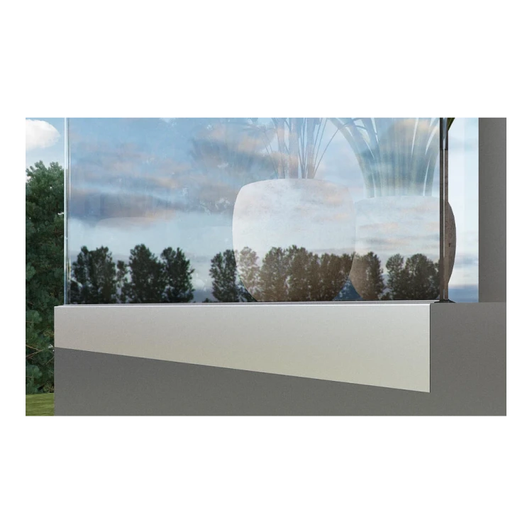 Kozza KE 105 – Aluminium L-Profil für Vollglas-Geländer 5000 mm 000-871 (7)