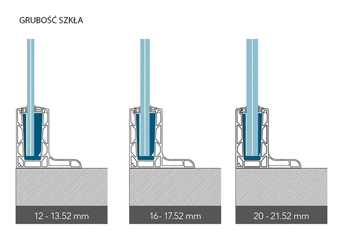 Kozza KE 105 – L-Aluminiumprofil für Vollglasgeländer 5000 mm schwarz 000-872 (8)