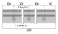 Kozza KE 105 – L-Aluminiumprofil für Vollglasgeländer 5000 mm schwarz 000-872 (9)