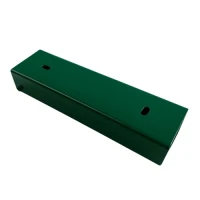 C-Profil Verbinder Halterung für Sockelplatte 200x55 grün
