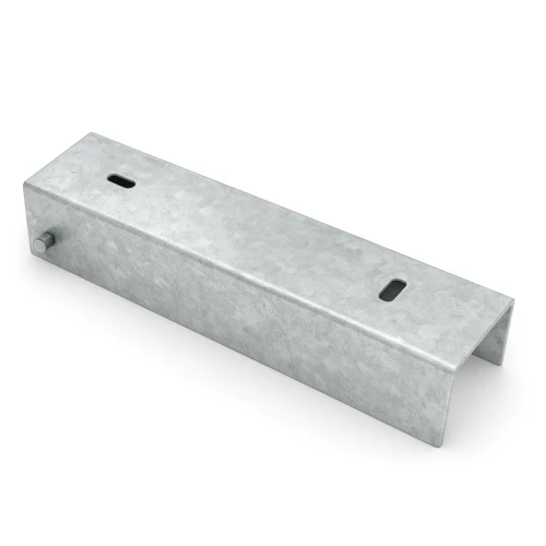 U-Profil Verbinder Halter für Sockelplatte 200x50 Verzinkt GPV-700-34 (1)