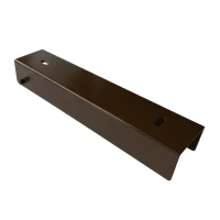 C-Profil Verbinder Halterung für Betonplatte 250x50 braun