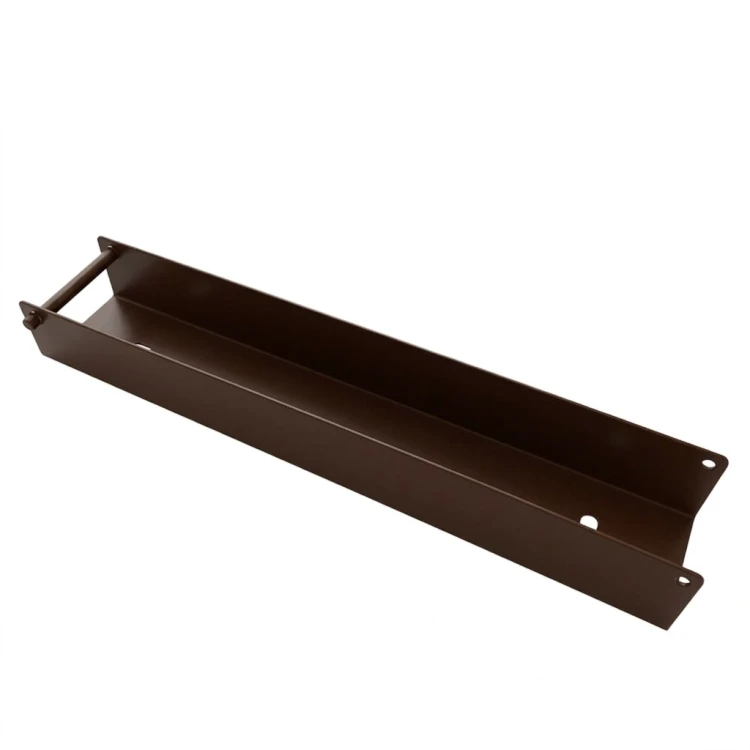 C-Profil Verbinder Halterung für Sockelwand 300x50 braun GPV-700-55 (2)
