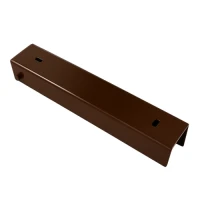 C-Profil Verbinder Halterung für Untermauer 300x55 braun