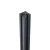 Eckpfosten Geländer 45x45x1283mm Glas 8,72mm dunkelgrau Kozza KR7500 000-890 (5)