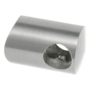 PSG Durchgangshalter für Stab ø 10 mm – Rohrsystem 42,4 mm, Edelstahl satiniert