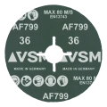 PFERD Actirox AF799 – Keramik-Fiberscheibe 125 mm P36 für Stahl und INOX 000-891 (2)