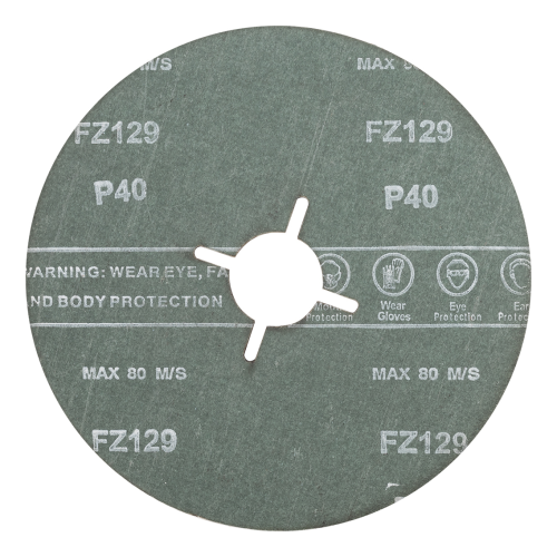 Starflex FZ129 – Zirkonfaser-Schleifscheibe P40 125 mm für Edelstahl 000-912 (2)
