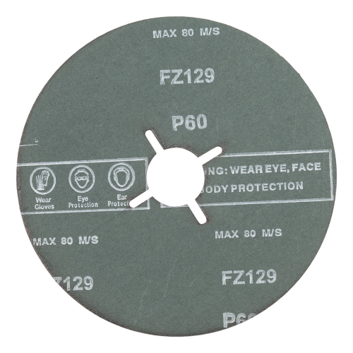 Starflex FZ129 – Zirkon-Faserschleifscheibe P60 für Edelstahl 125 mm 000-914 (2)