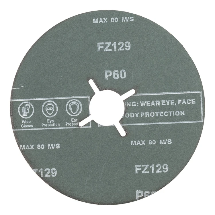 Starflex FZ129 – Zirkon-Faserschleifscheibe P60 für Edelstahl 125 mm 000-914 (2)