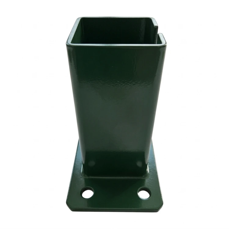 Basis für Zaunpfosten 80x80 mm 8 mm grün 000-787 (3)