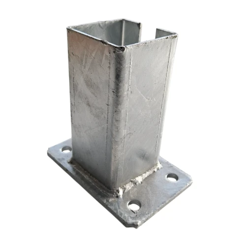 Pfostenständer für Zaunpfosten 80x80 mm 8 mm verzinkt 000-785 (1)
