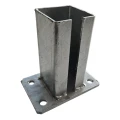 Pfostenständer für Zaunpfosten 80x80 mm 8 mm verzinkt 000-785 (2)