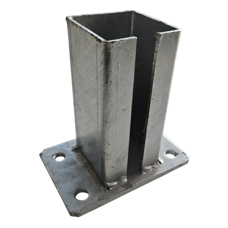 Pfostenständer für Zaunpfosten 80x80 mm 8 mm verzinkt 000-785 (2)