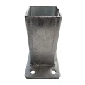 Pfostenständer für Zaunpfosten 80x80 mm 8 mm verzinkt 000-785 (3)