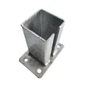 Pfostenständer für Zaunpfosten 80x80 mm 8 mm verzinkt 000-785 (4)