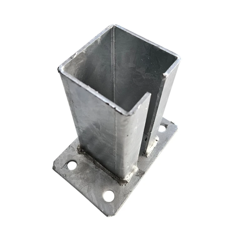 Pfostenständer für Zaunpfosten 80x80 mm 8 mm verzinkt 000-785 (4)