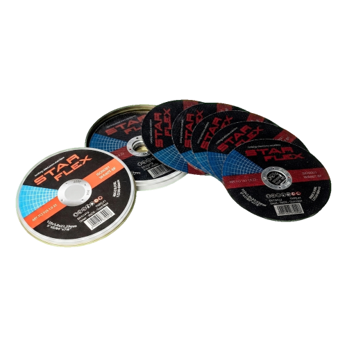 Starflex – Trennscheiben-Set für Stahl und Edelstahl 125×1,0 mm (10 Stk.) 000-950 (2)
