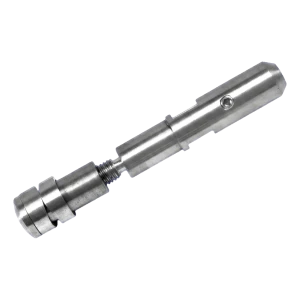 PSG Endhalterung für Drahtseil ø 6 mm – Seilsystem Geländer, Rohr 42,4 mm, AISI 304 satiniert