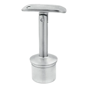 Gelenkige geklebte Handlaufstütze für Geländer 48,3 mm – Edelstahl AISI 304 satiniert