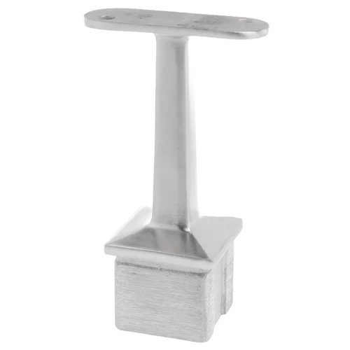 PSG Flachhandlaufstütze geklebt für Pfosten 40×40 mm – Edelstahl AISI 304 satiniert 001-051 (1)